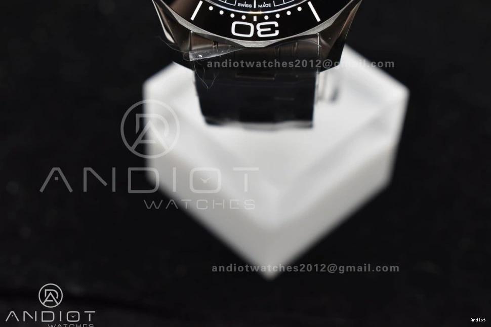 On A8800 Black 300M Ceramic Dial Diver Bond Edition Bracelet 1:1 007 SS Seamaster Black VSF Best James 1221